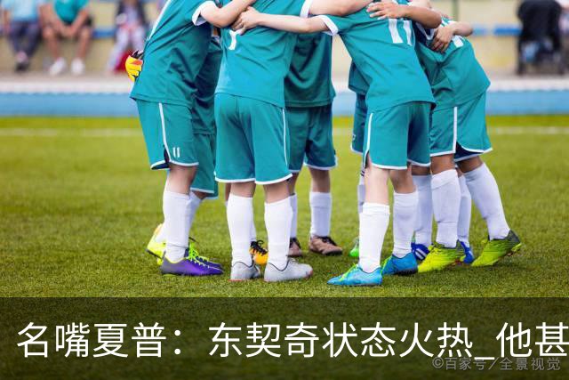 名嘴夏普：东契奇状态火热 他甚至能在三分线外就把你晃倒